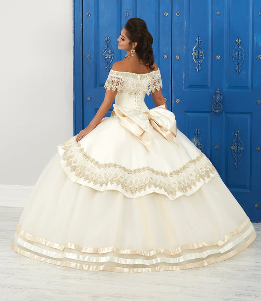 LA Glitter Quinceanera Dress 24046 Red Carpet Formal Wear