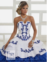 Charra Quinceañera Dress - Vestido de Quinceañera Charro LA Glitter