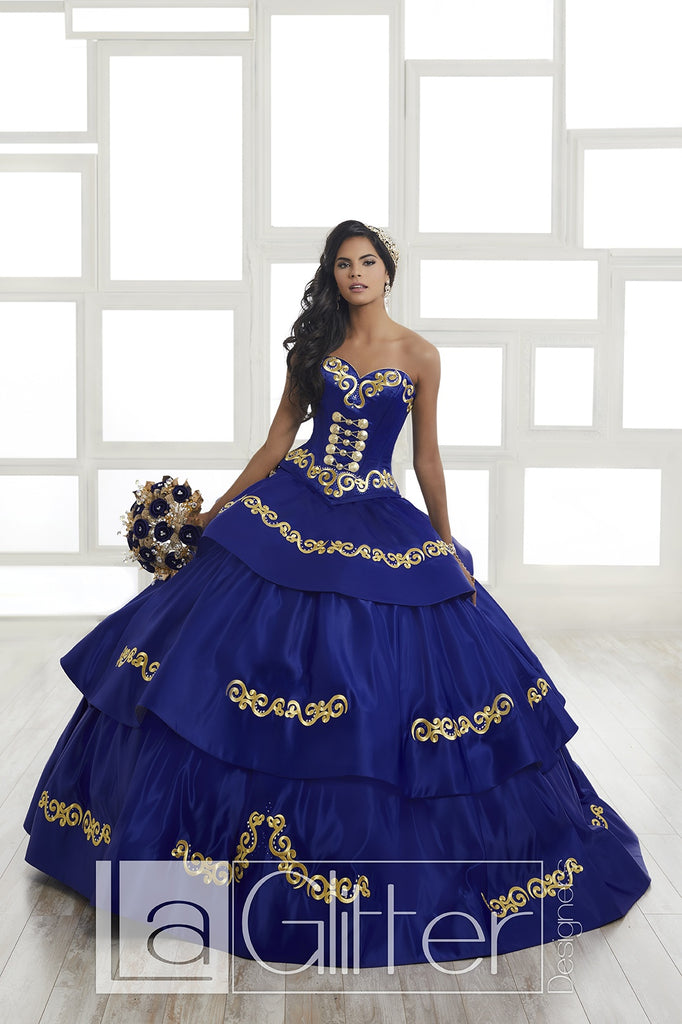 la glitter quince dresses OFF THE SHOULDER GLITTER FLORAL PRINT GOLD QUINCEANERA BALL GOWN BY LADIVINE 15712 CHAMPAGNE / S