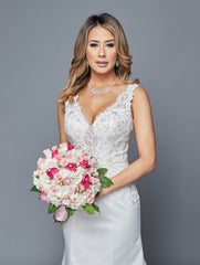 Lovely Wedding Dress Style 410