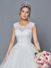 Lovely Wedding Dress Style 413