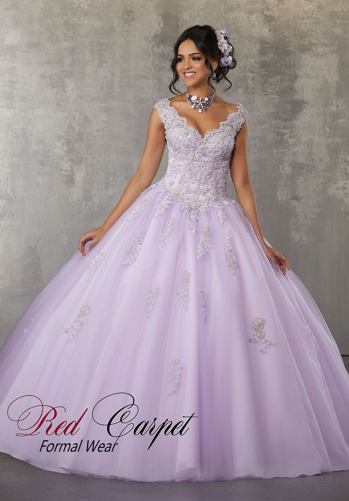 morilee purple dress Morilee 89550 Glitter Tulle Vizcaya Quinceanera Ball Gown